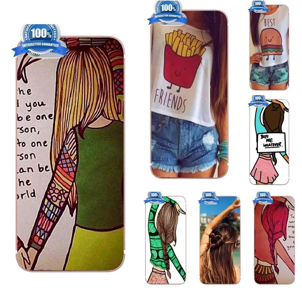 For Galaxy A3 A5 A7 J1 J3 J5 J7 S5 S6 S7 S8 S9 edge Plus 2016 2017 Soft Case Capa Cover Best Friends She Is Mine Lovers Couples | Мобильные