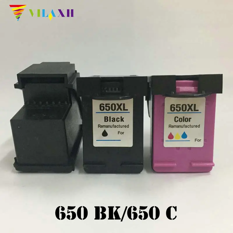 Vilaxh 650 xl Compatible Ink Cartridge Replacement for HP 650xl for