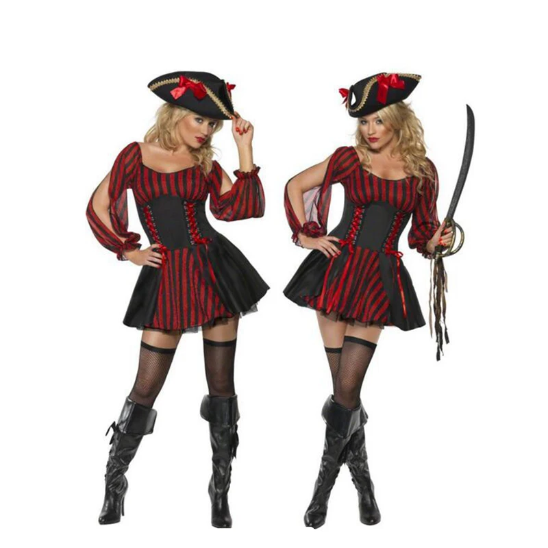 New Pirate COSPLAY Trendy  Halloween Costumes  Ms Pirate 