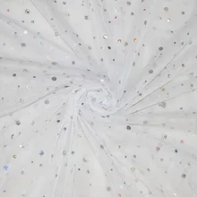 150 см в ширину, мягкий тюль, блестящая сетчатая ткань для платья юбки, блестящий швейный материал, украшение для дня рождения, свадьбы, вечеринки