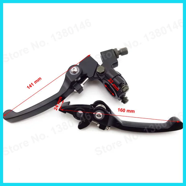 Складные сцепные рычаги и ручные рукоятки из сплава для китайских мотоциклов CRF50