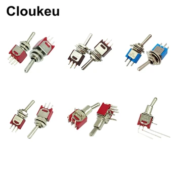 

SMTS Ultra small 5MM 3Pin/6Pin Rocker switch Toggle Switch 102 103 202 102C3 102C4