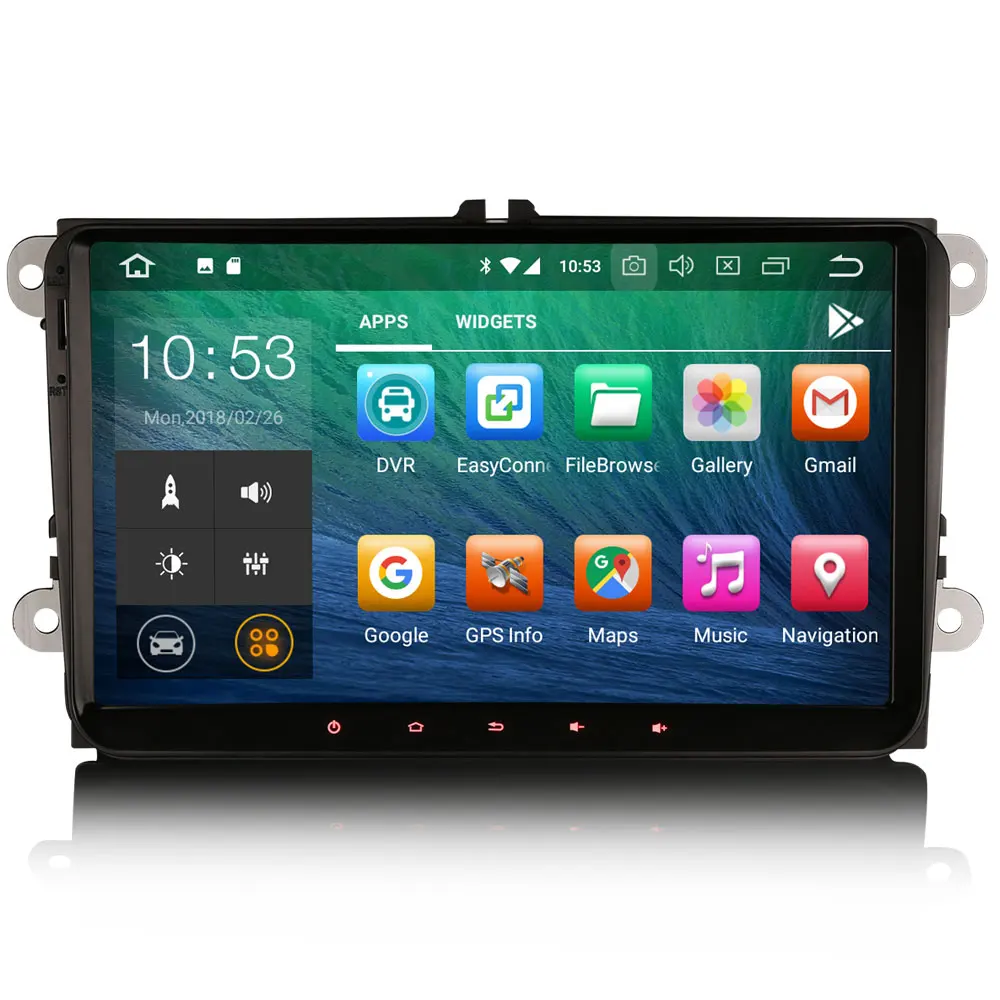 9 &quotAndroid 0 Pie OS автомобильный мультимидийный Навигатор Радио для Skoda Octavia 2004 2013 &amp