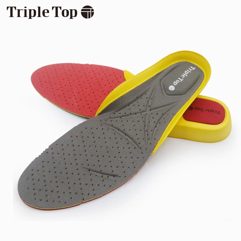 TripleTop удобные противоскользящие спортивные стельки из пенополиуретана