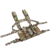 Открытый Тактический Грудь Рог Airsoft охотничий жилет Молл Чехол простой военно-тактические жилет с подсумок