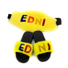 Free shipping Rex Rabbit fur Fanny Packs Together With Slippers Women mink Fur Slippers Mixed Colors Real Fur Slides Free shipping Rex Rabbit fur Fanny Packs Together With Slippers Women mink Fur Slippers Mixed Colors Real Fur Slides