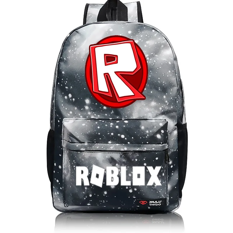 Roblox Backpack Kids School Bag Students Boys Bookbag Handbags Travelbag Game