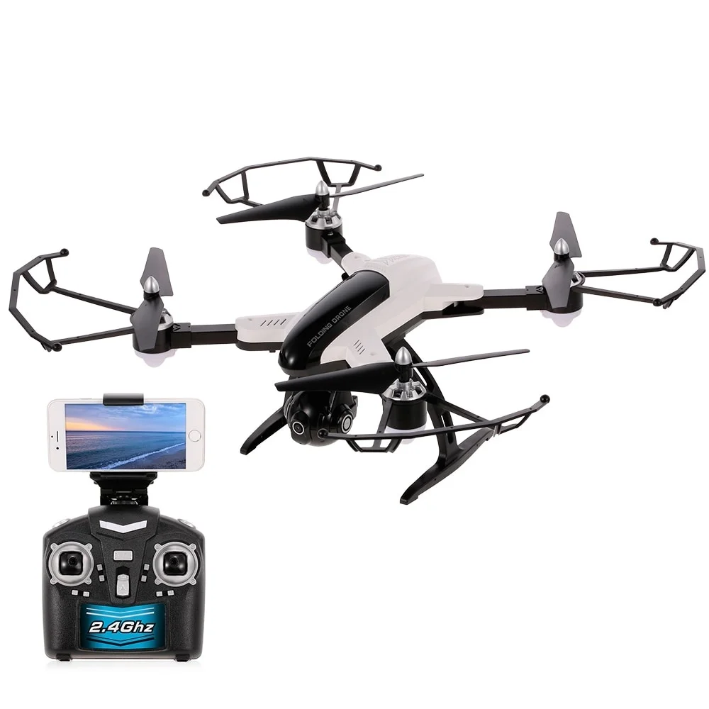 

Voiced Control RC Drone with Camera X33C-1 Altitude Hold RC Training Drone 720P Wifi FPV Foldable RC Quadcopter
