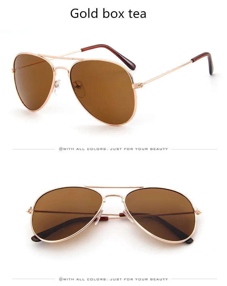 Børn Goggle Alloy Solbriller Hot Fashion Drenge Piger Baby Child Klassiske Retro Søde Solbriller_voghion.com