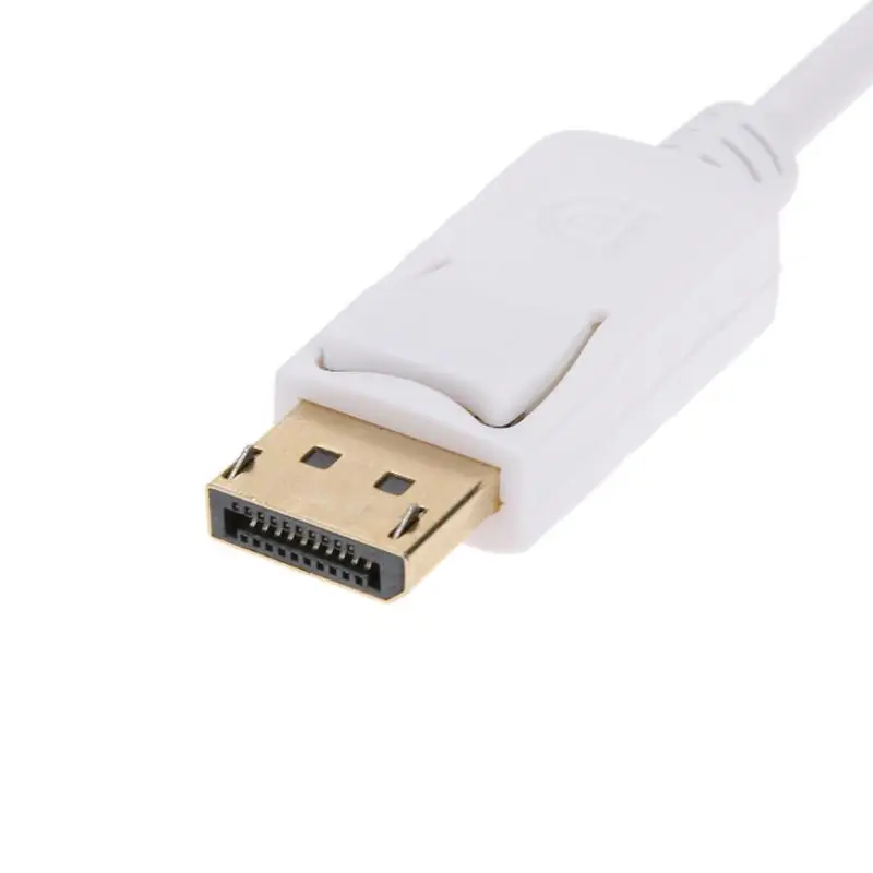 Кабель-адаптер Displayport Male-VGA Female 1080 P FHD видео конвертер Кабель DP-vga-адаптер кабель провод для монитора компьютера
