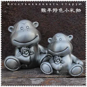 

Tin Piggy Bank New Year Gift Baby Birthday Piggy Bank Christmas Gift Little Money Box Monkey Table Decoration