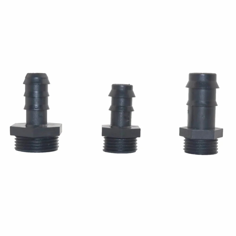 

10 Pcs hose connector water quick coupling External thread Straight connector connector water fitting home garden hose pipe