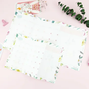 

Jamie Notes Floral Monthly Planner 6 Holes Folding Refills Inner Papers Core For A5A6 Spiral Notebook Korean School Stationery