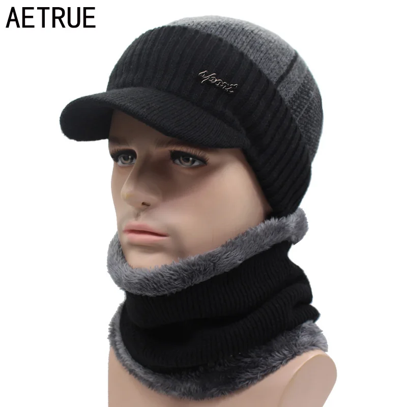 mens wool winter cap