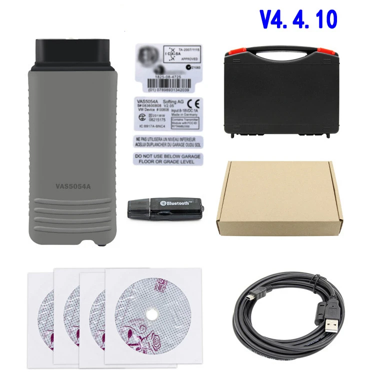 Устройство для автомобильной диагностики VAS5054A ois V4.4.10 полный M6636 чип OKI 4.3.3 AMB2300