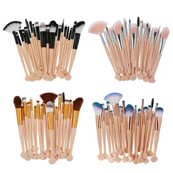 

20Pcs Shell Shape Makeup Brushes Set Pro Power Eye Shadow Eyebrow Contour Concealer Lip Foundation Cosmetic Beauty Brushes Tool