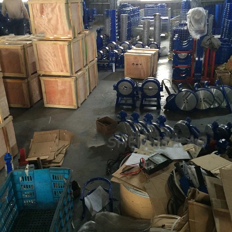 Second ring manual butt welding machine PE63-160 pipe fusion welder tool PE tube welding machine piping hot melt engine 1pc Second ring manual butt welding machine PE63-160 pipe fusion welder tool PE tube welding machine piping hot melt engine 1pc