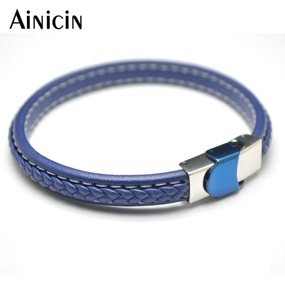 1 шт. мужские браслеты из натуральной кожи|bracelets for|men bracelet stainlessfashion men |