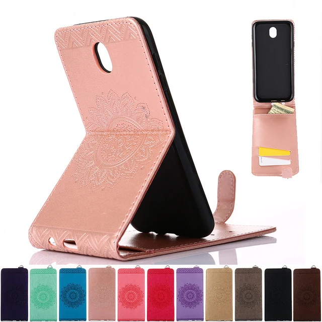

Vertical Folio Flip Case For Samsung Galaxy J330 J530 J730 J310 J510 J710 S3 S4 S5 mini S6 S7 Edge S8 Plus Cover B95