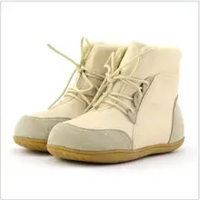 Marque Réel De Fourrure De Chèvre Bébé Garçon Hiver Neige Bottes Enfants Garçons Bottes Chaussures Enfants Geanuine Cuir Australie Cheville Bottes