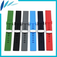 Silicone Rubber Watch Band 22mm for font b Amazfit b font Huami Xiaomi Smart Watchband Strap