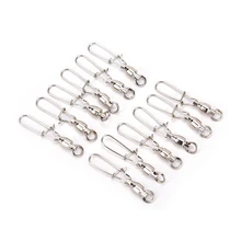 20 шт./упак.# для детей от 1 года до 5 лет шариковый вертлюг с твердых серебряное кольцо Рыболовные Поворотный Прокат Поворотный соединитель из нержавеющей стали инструмент