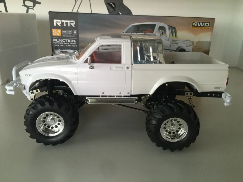 Профессиональный Elextric Racing пикап RC грузовик P407 1:10 2,4 г 30 минут 4WD высокое Скорость удаленного Управление восхождение грузовик