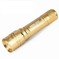 Тигр Бог HS-S004 Cree XPE мини Портативный Алюминий сплав Материал факел черный золотой Перезаряжаемые Водонепроницаемый Увеличить светодиодный