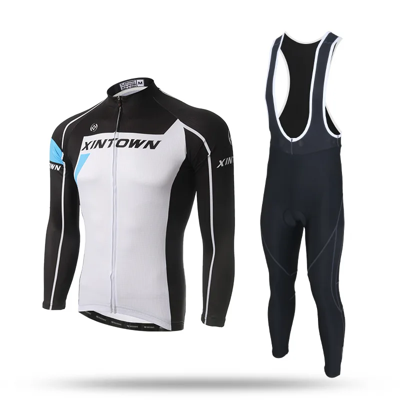 

2017 new winter riding suit, fleece straps, long sleeves and long harness suits.