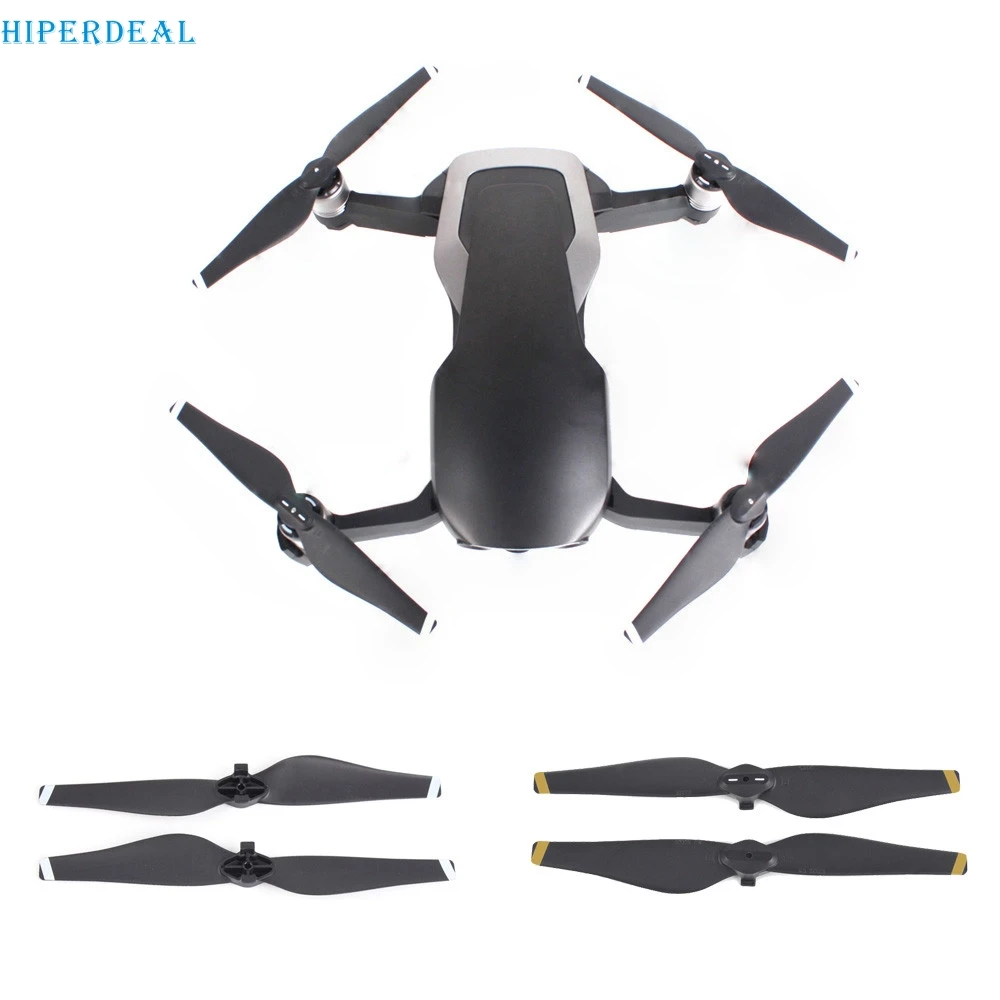 HIPERDEAL 1 пара быстроразъемных черных пропеллеров CCW/CW реквизит лезвия для DJI Mavic Air