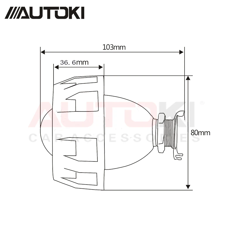 Autoki 2 шт./лот Autoki 1,8 дюймов Мини HID Биксеноновые линзы проектора+ кожухи LHD RHD для автомобильных фар H1 H4 H7 H11 9005 9006