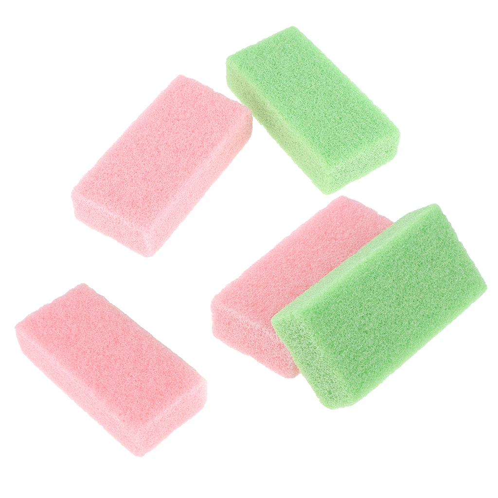 5 Packs Foot Files Pumice Stone Callus Dead Skin Remover Scrubber Pedicure Care Tools Set Color Random