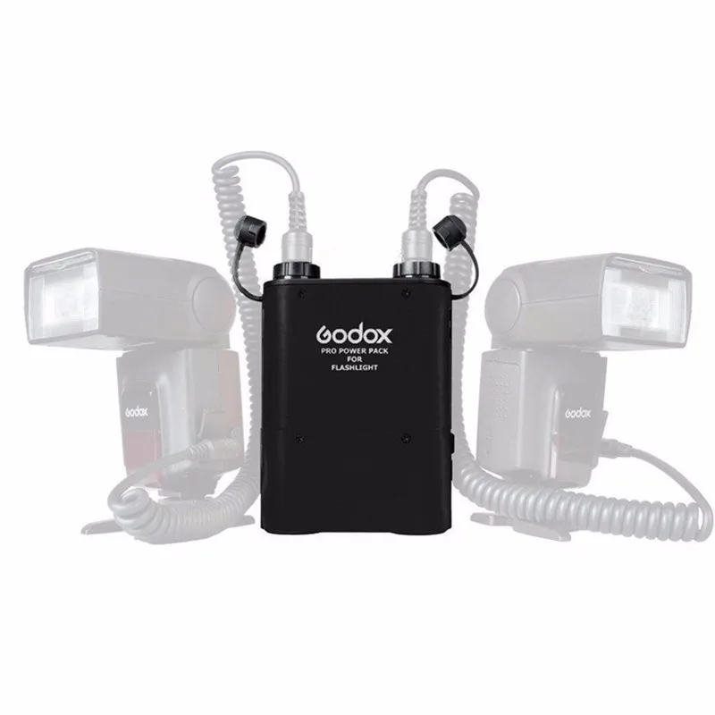 Godox PROPAC PB960 двойной выход Speedlite power battery Pack 4500mAh для Canon Nikon Flash Black