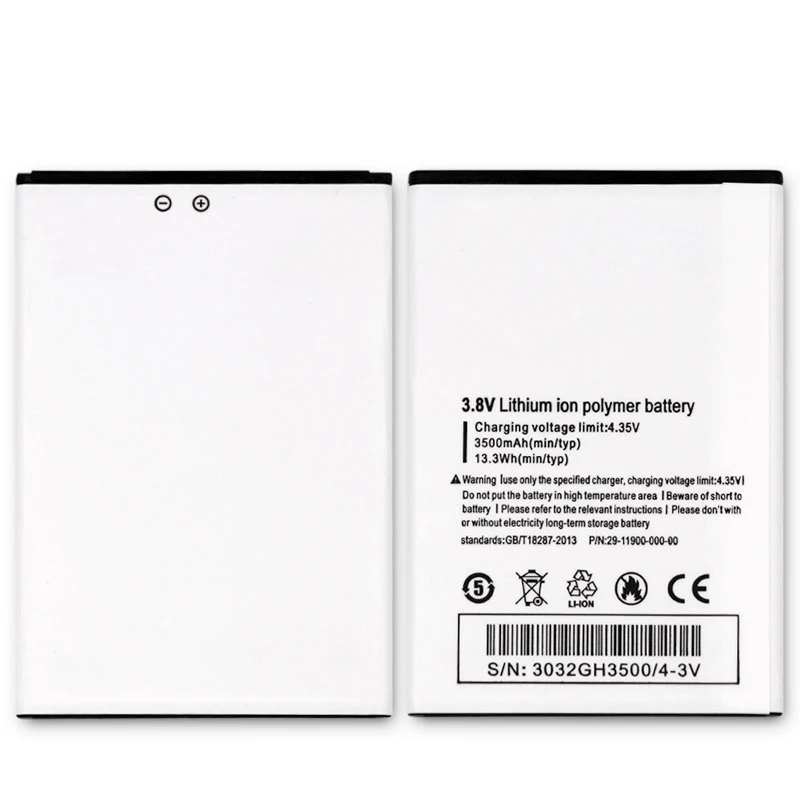 Mcdark 3500 мАч Высокая емкость для Ulefone U008 батарея запасные батареи сотового телефона