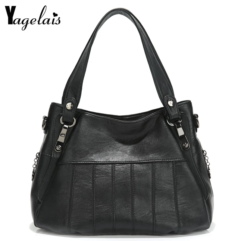 

2019 New Casual Sequined H Women Soft PU Big Tote Luxury Designer Ladies Single Shoulder Bags Crossbody Bags Womens Handbags