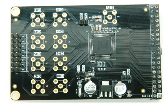 Высокоскоростной аналого цифровой модуль 16bit 200KSPS AD Модуль с 8 каналами для платы
