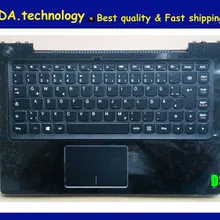 Wellendorff Новая/Оригинальная Черная верхняя оболочка для lenovo U330 U330P немецкая клавиатура plamest верхний верхушка крышка C с тачпадом