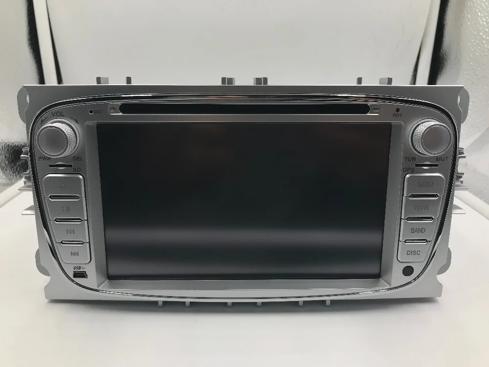 BYNCG 2Din 7 дюймов Автомобильный DVD плеер для FORD FOCUS 2 MONDEO S MAX 2008 2011 с картой радио camer GPS