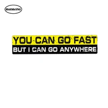 Hotmeini Auto Styling Auto Sticker Waterdicht Ik Overal Gaan Decal Sticker Vinyl Grappige 4X4 Wrangler Offroad 4wd 15cm * 3Cm