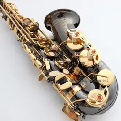 2018 100% Новые Frace STS-R54 черный Никель золото латунь инструменты, альт-саксофон резные Eb Саксофон Профессиональный-бемоль альт саксофон
