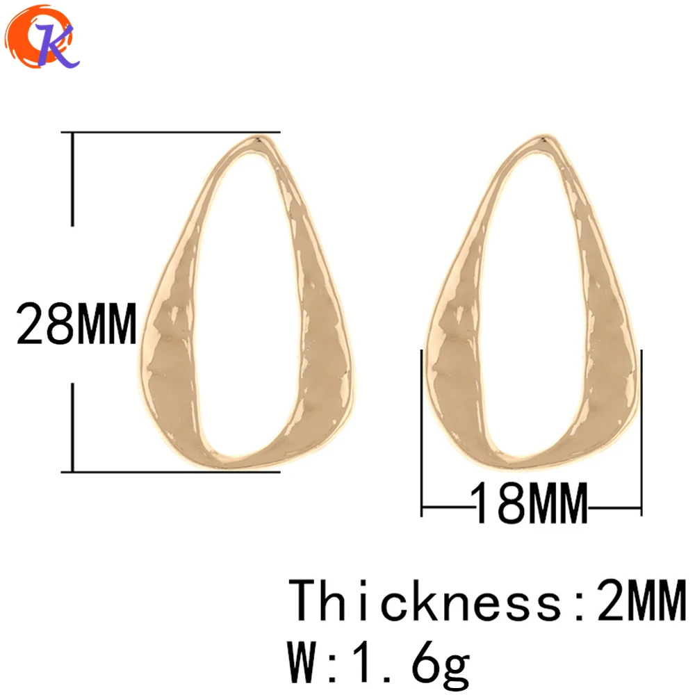 Cordial дизайн 100 шт 18*28 мм Ювелирные изделия/Серьги разъемы/Drop shape/DIY серьги/ручная работа/застежки для сережек