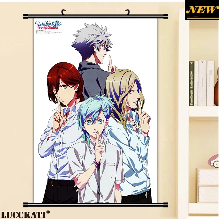40X60 см Utapri Uta no Prince-sama Princes Of Song мужской мультфильм аниме Искусство Настенная