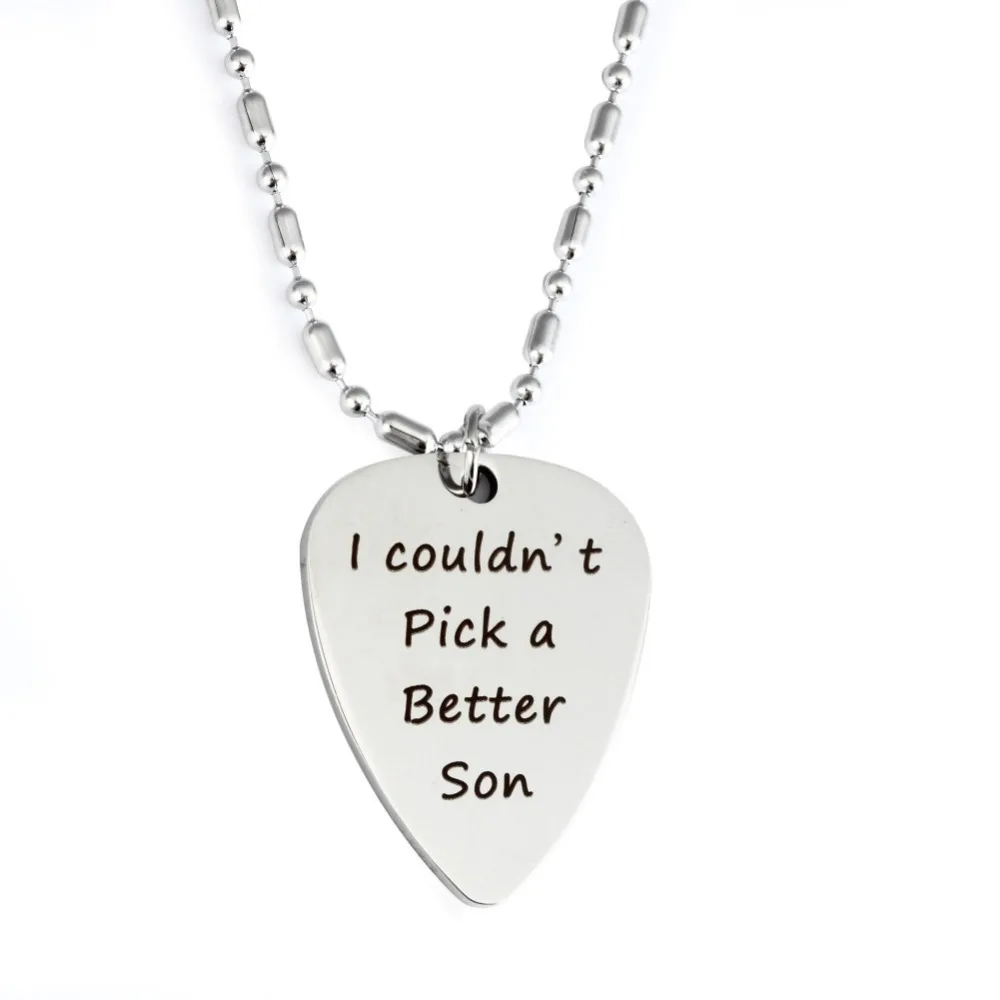 Inspirational Lettering Necklace I couldn`t pick a Better Stainless Steel Simple Fashion Jewelry | Украшения и аксессуары