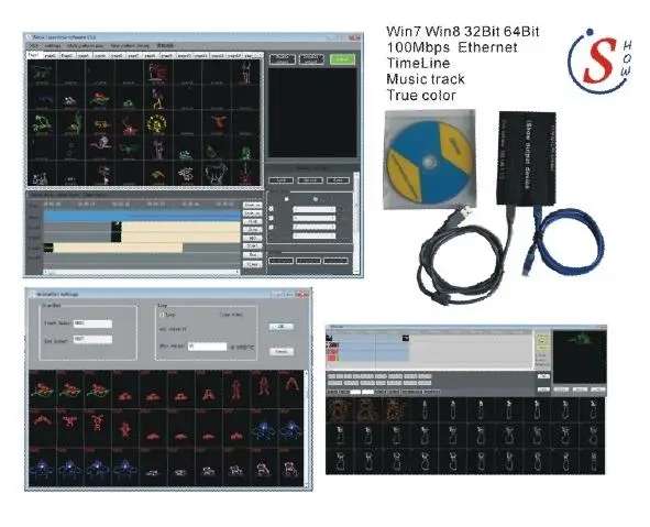 Фото IShow V3.0 Ethernet лазерный луч 64 бит и USB в ILDA коробке для сценического лазера ishow v3.0 stage IShow V3.0 Ethernet лазерный луч 64 бит и USB в ILDA коробке для сценического лазера ishow v3.0 stage