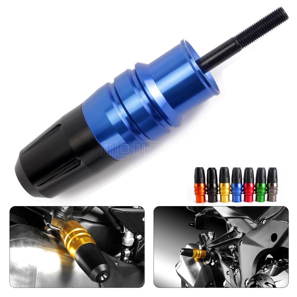 Для Yamaha YZF R3 MT03 2015 2016 мотоцикл выхлопные ползунки колодки Рамка слайдер Краш