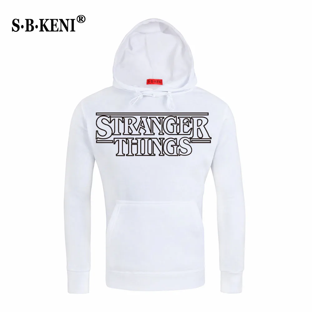 New Stranger Things Hoodies Men Women Letters Print Autumn Harajuku Hip Hop Sweatshirt Man Fashion Autumn Winter Fleece Jumper