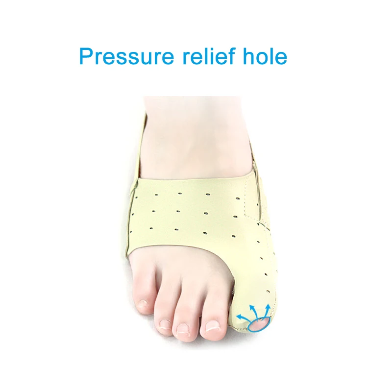 1pair Toe Separator Hallux Valgus Corrector Orthotics Feet Bone Thumb Adjuster Correction Pedicure Sock Straightener Foot Care
