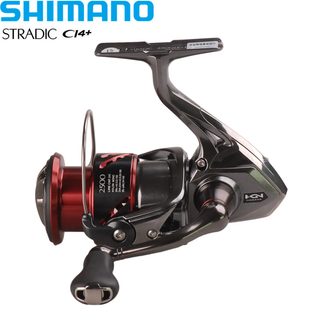 Shimano катушка STRADIC CI4 + 1000HG/2500HG/C3000HG 6 0: 1/6 1BB Hagane Gear X Ship соленая вода Спиннинг