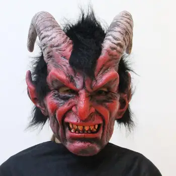 

2019 Creative Realistic Latex Masks For Adult Cosplay Full Face Horrible Scary Masks Masquerade Halloween Party Decor Supplies