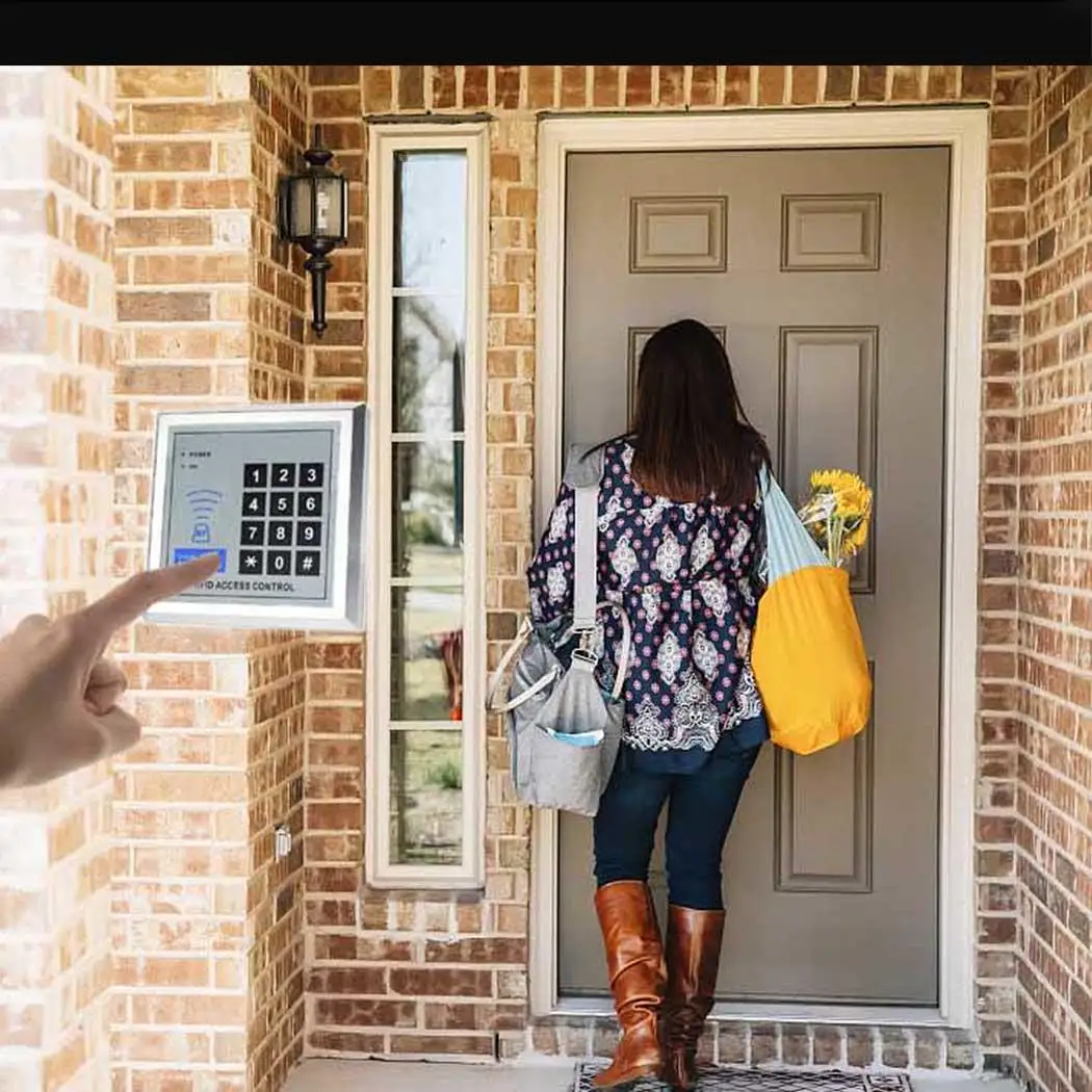 

Electronic Access Control System Integrated RFID With <95% ID Reader Electric Gate -40~70 <350mA Door Lock